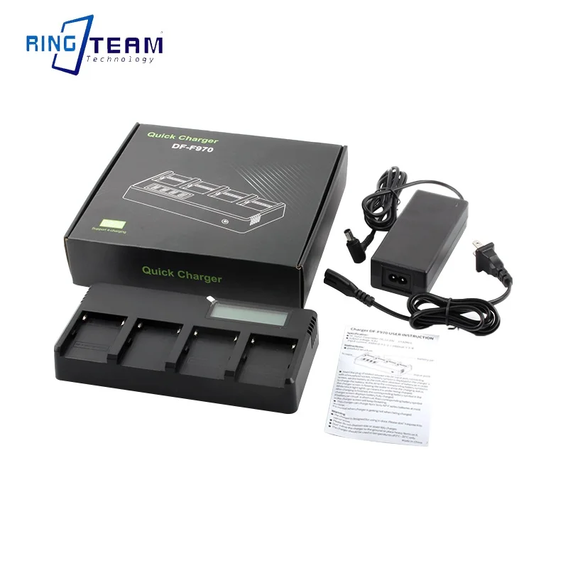 

Женская 4-канальная цифровая камера для Sony Φ F750 F950 NP-F970 NP970 NP-F960 FM500H QM71D