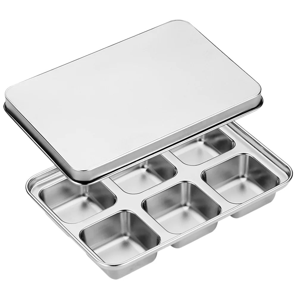 Stainless Steel Ice Cube Mold Wear Resistant Freezer Tray Household Ice Tray Cube Maker Ball Tool Kitchen Bar Accessory