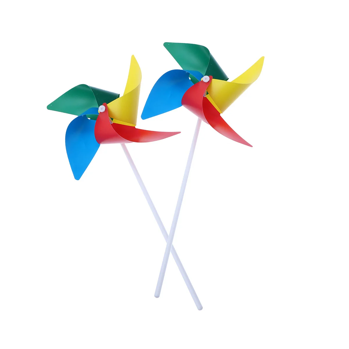 20 Pcs Plastic Windmill Colorful Pinwheel Wind Kids Toys for Kids Children Playing plastic windwill kids windwill