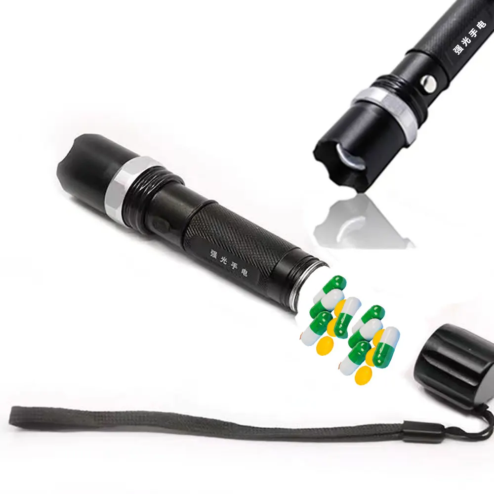 Discreet Pill Holder Stash Box Disguised As Fully Functional Led