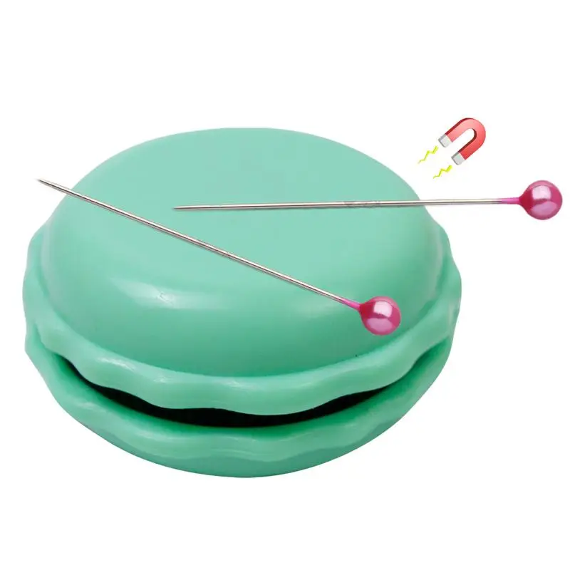 Sewing Accessories Pin Storage Binder Magnetic Pin Holder Cute Cookie Magnetic Needle Sharpener Pin Holder Mini Needle For Pins
