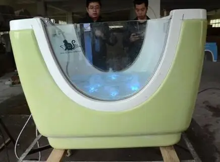 Environment-friendly Colorful Acrylic whirlpool Kid Baby Spa Baby Massage Freestanding Bathtub Children Bath Tub