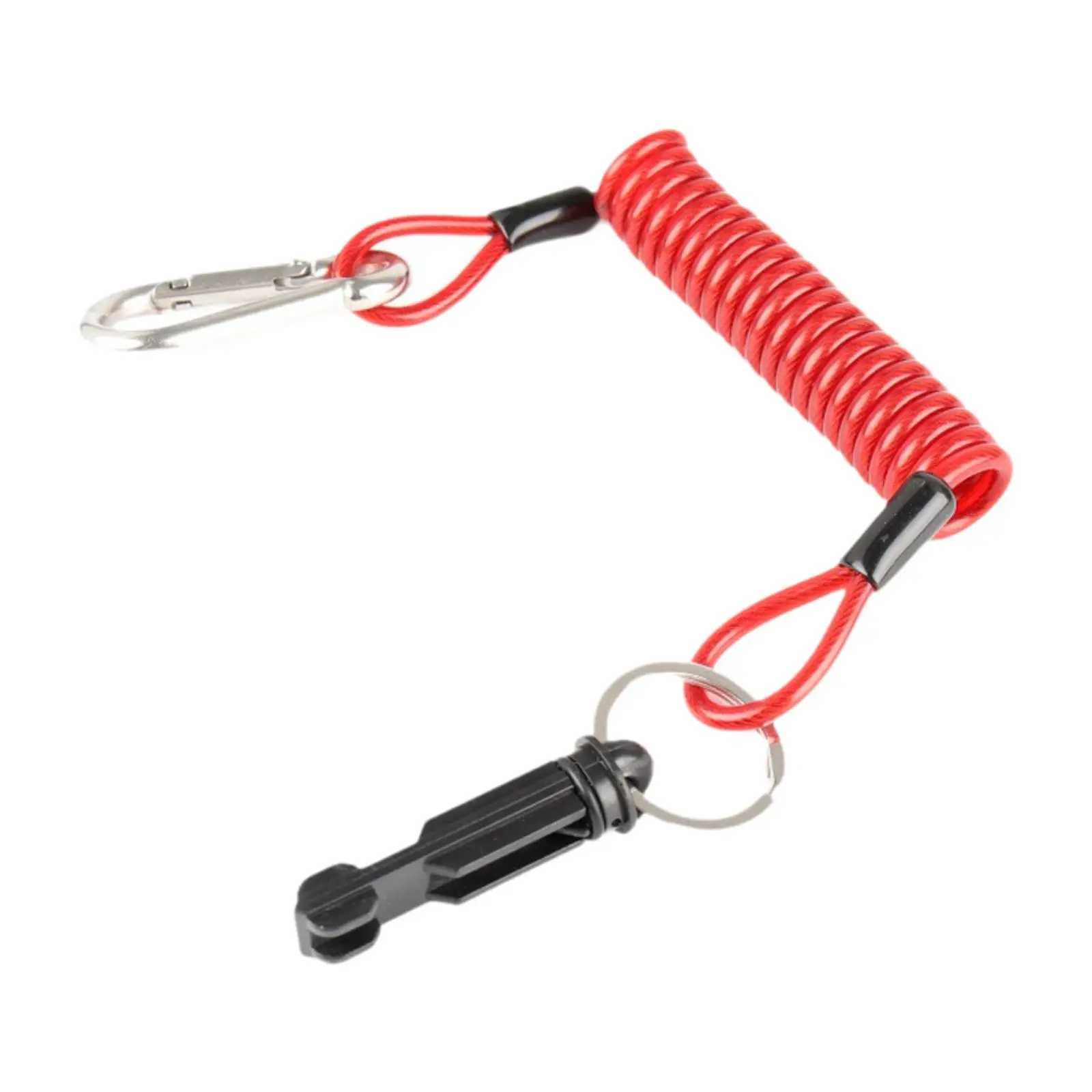 Trailer Breakaway Switch,Electric Brake Switch Trailer Brake Control System Sturdy Metal Breakaway Coiled Cable
