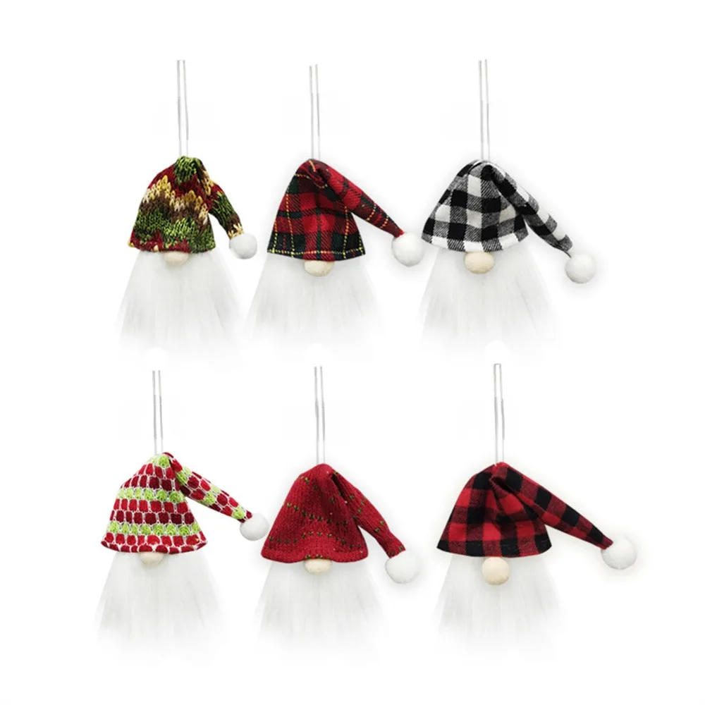 Description Picture 6 of item2/1Pcs Christmas Wine Bottle Cover Cute Gnome Faceless Doll Champagne Bottle Cover Dressing Up Xmas New Year Dinner Decoration
