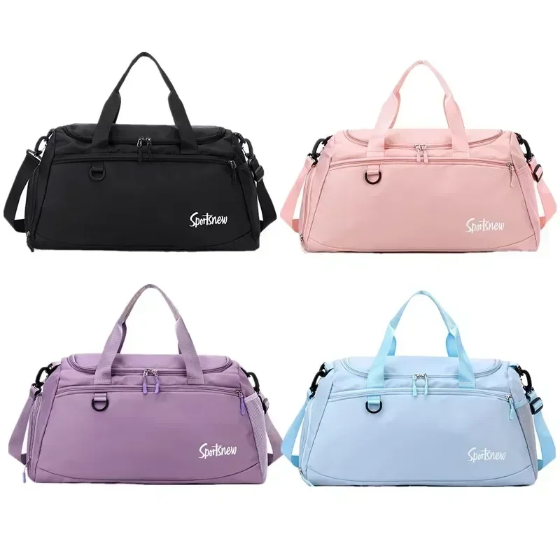 Wet and dry separation large capacity fitness training bag travel bag handbag hiking duffle bag man and woman Backpack 2
