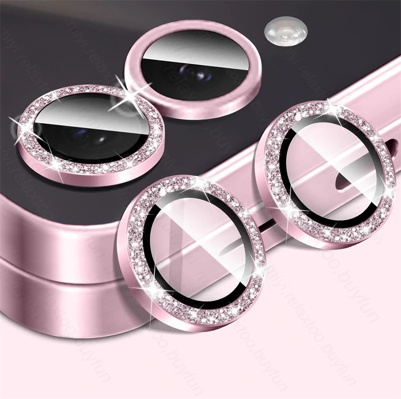 Gitter Diamond Camera Glass Protector with Alloy Ring Lens Guard