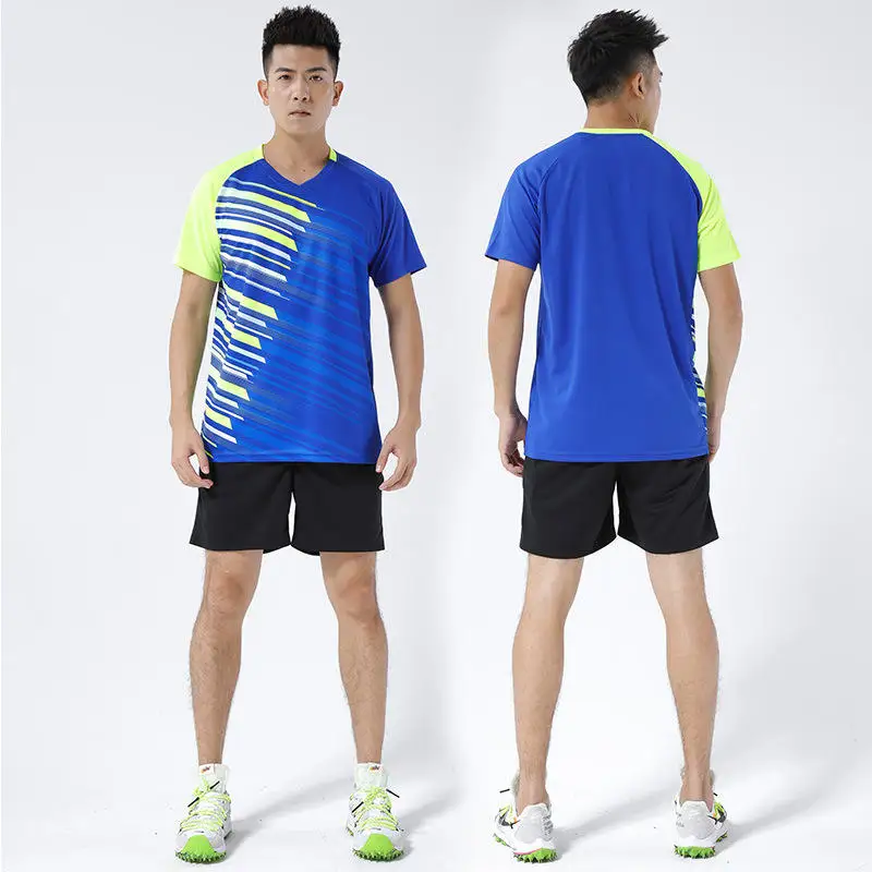 Sportswear Men's And Women's Shorts Suit Training Short-Sleeved Quick-Drying Volleyball Team Breathable Jersey