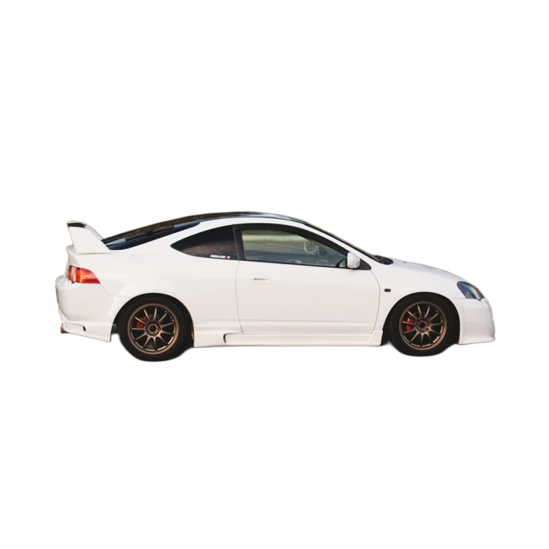 レーシングカー用ステッカー付きクリアシェル10個,dc5 type r