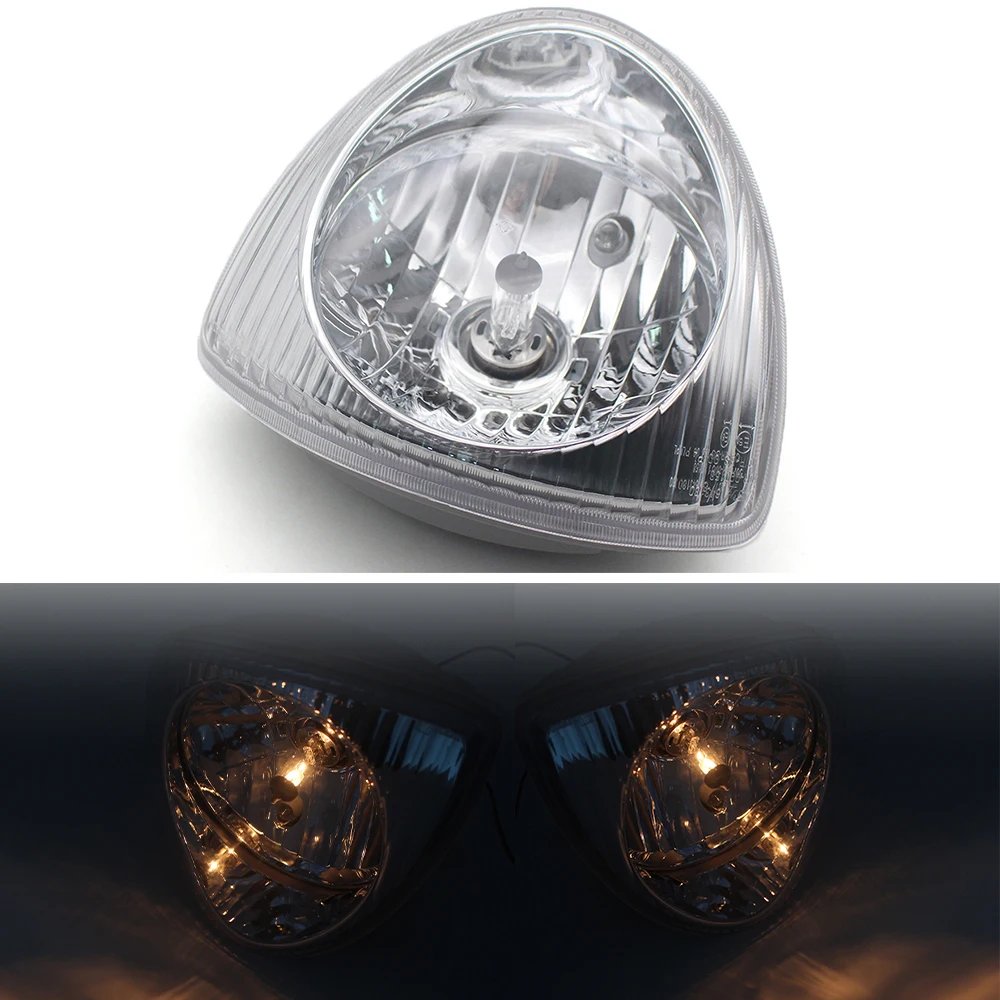 

Pokhaomin Motorcycle Front Headlight for fly FLY 50 2T 4T 100 4T 125 4T Euro 3 150 4T Euro 3 Liberty 50 125 Front Bulbs