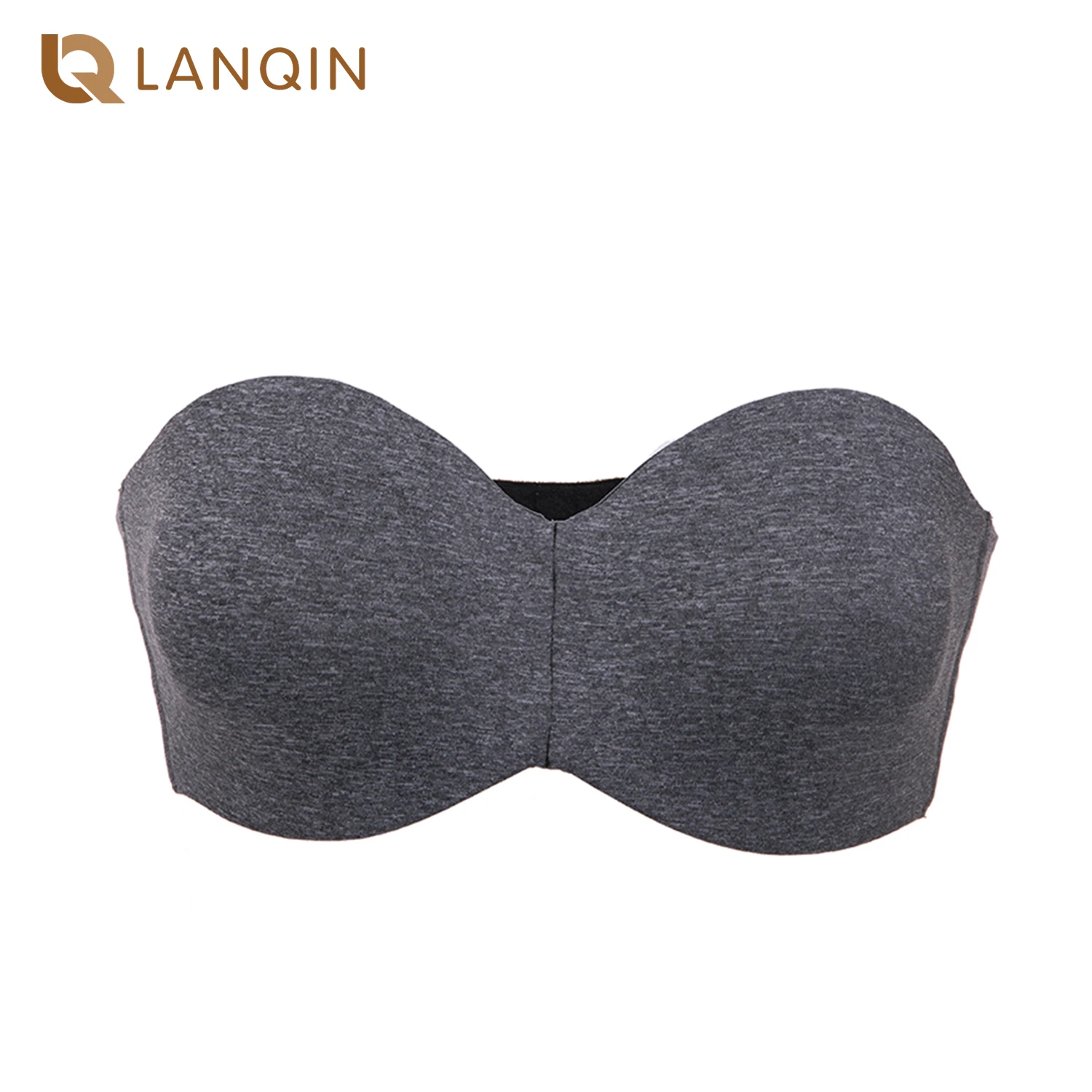 Black Padded bandeau bra - Buy Online