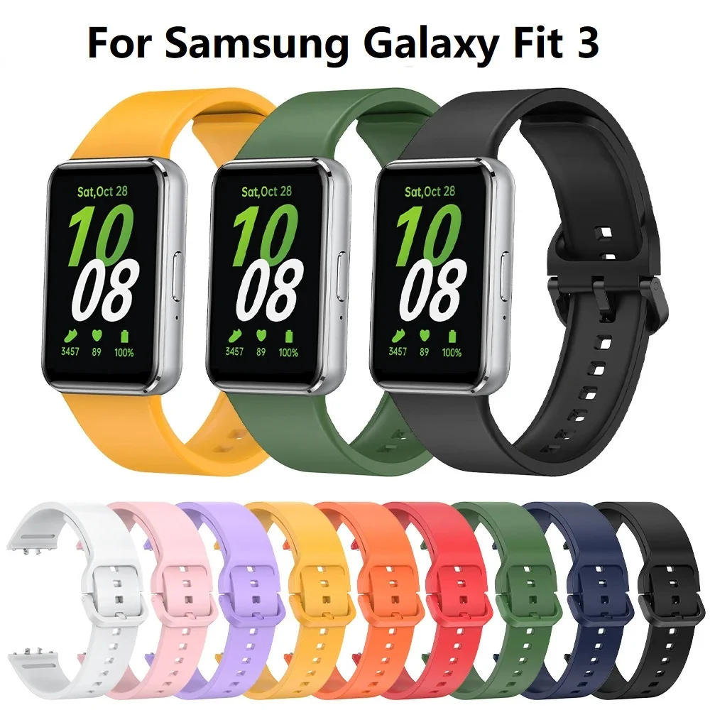 Silicone Sport Strap for Smartwatch - Durable Rubber Bracelet Accessory