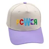 POWER Baseball Cap G-Dragon Trucker Hat High Quality Retro Double Color Kpop Woman Cap 56-58cm Adjustable Buckle Unisex 6