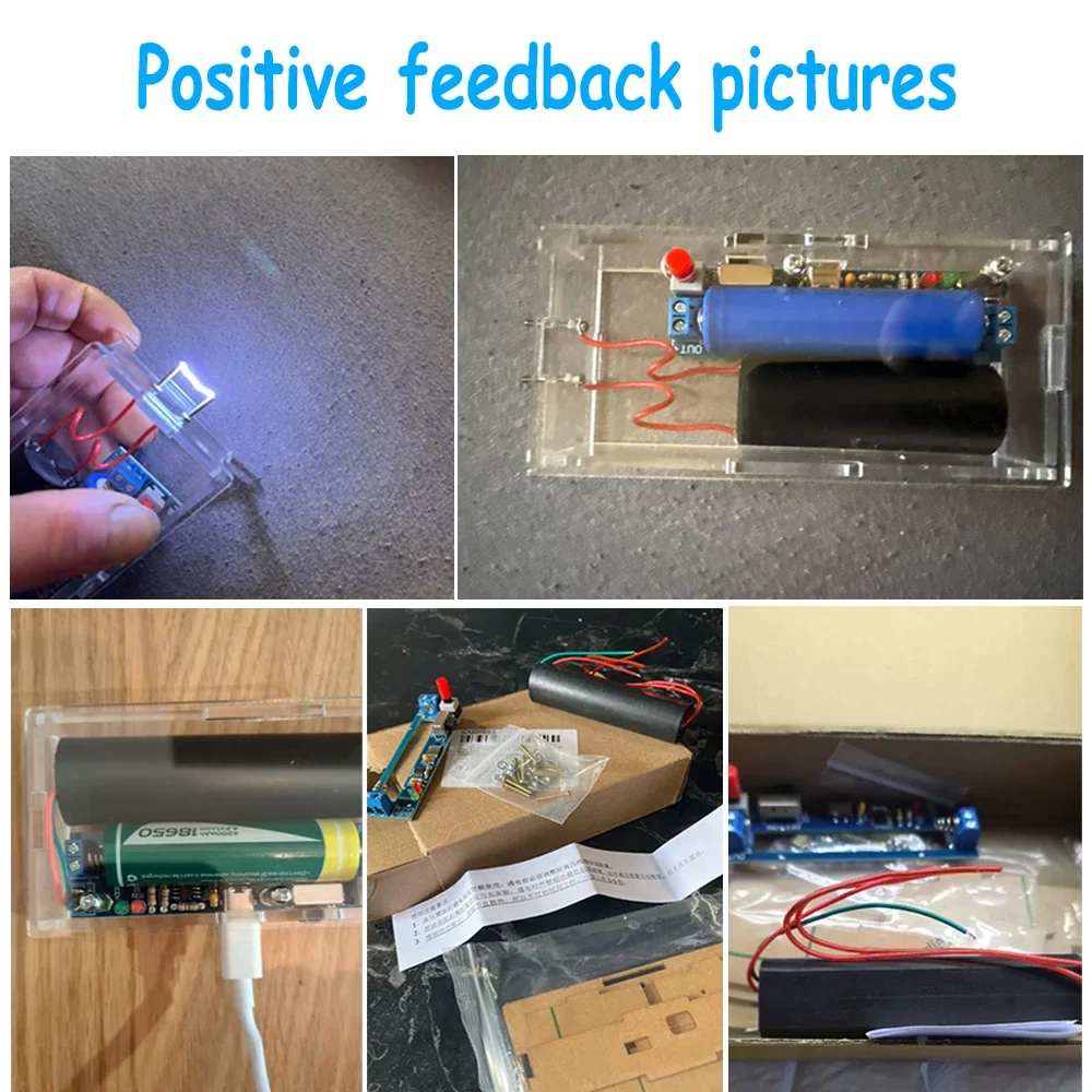 1000Kv 400Kv Dc High Voltage Generator Booster Board Inverter Diy Kit Module