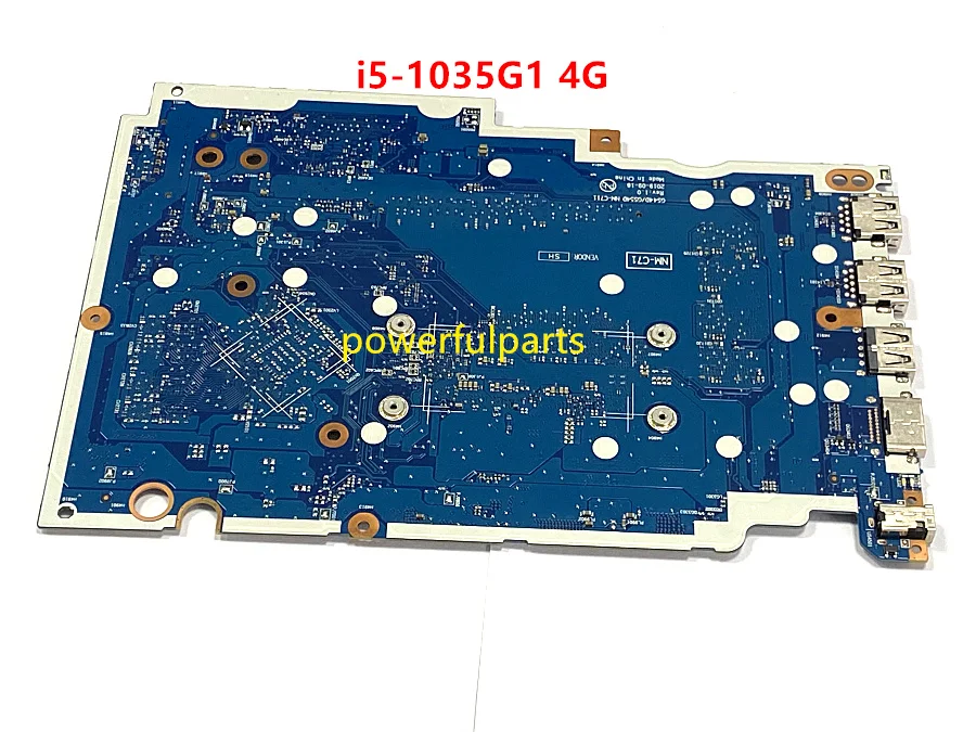 100% working for ideapad V15-IIL S145-15IIL motherboard with I5-1035G1 cpu +4G ram 5B20S42830 GS44D GS54D NM-C711 best motherboard for office pc Motherboards