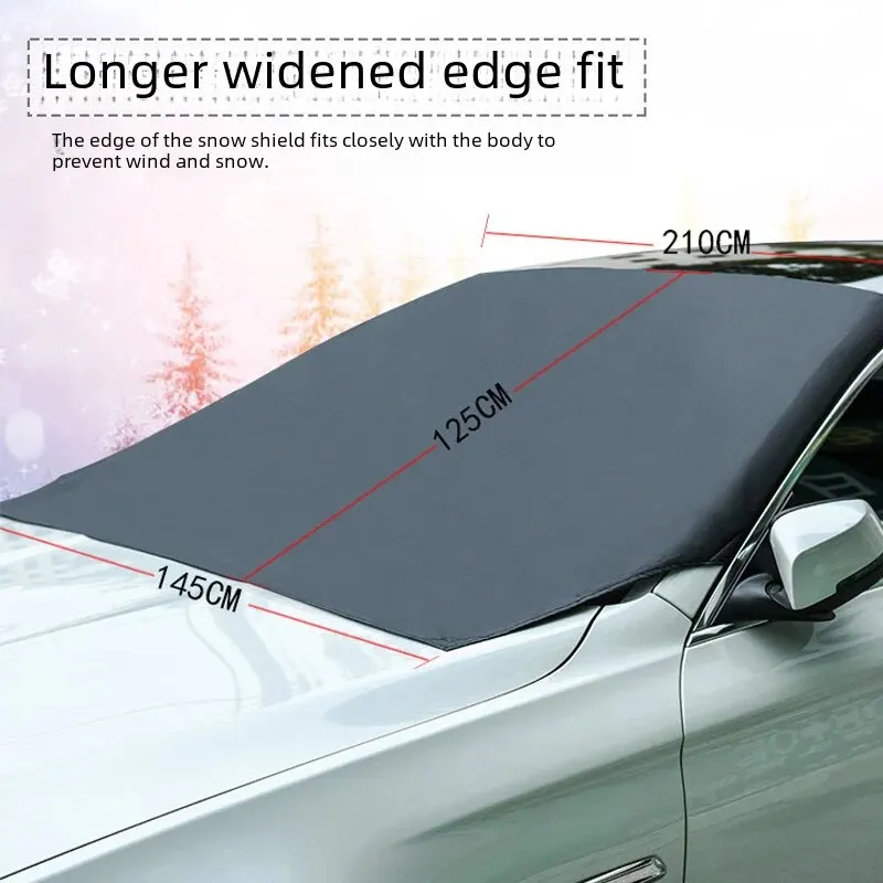 Car Snow Shield Universal Fit Front Row All Models Storage Bag