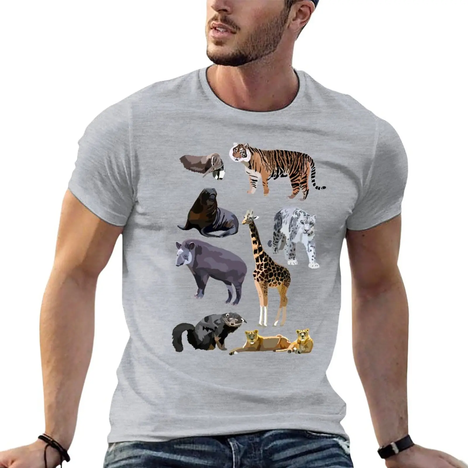 

Mixed Mammal T-Shirt t shirt man T-shirt for a boy plus size t shirts boys t shirts designer t shirt men