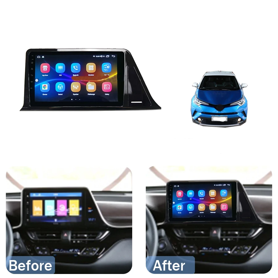 ڵ Ƽ̵  ڵ       г 9 Fascias For C-HR 2016 2017 2018 2019