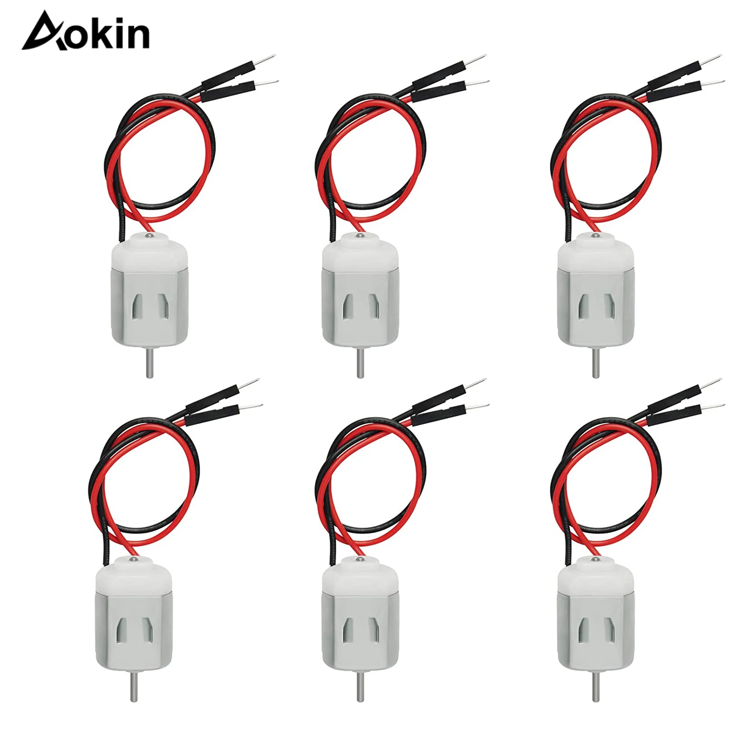 6Pcs 1 5V 6V Micro Type 130 Miniatuur Dc Motor Voor Arduino Hobby 6pcs-1-5v-6v-micro-type-130-miniatuur-dc-motor-voor-arduino-hobby