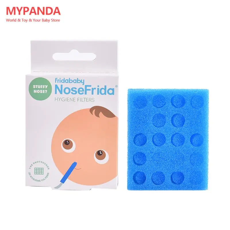 Baby Nasal Aspirator 20 Hygiene Filter for NoseFrida Nose Cleaner Protection Mouth Suction Catheter Aspirator Children Care Tool