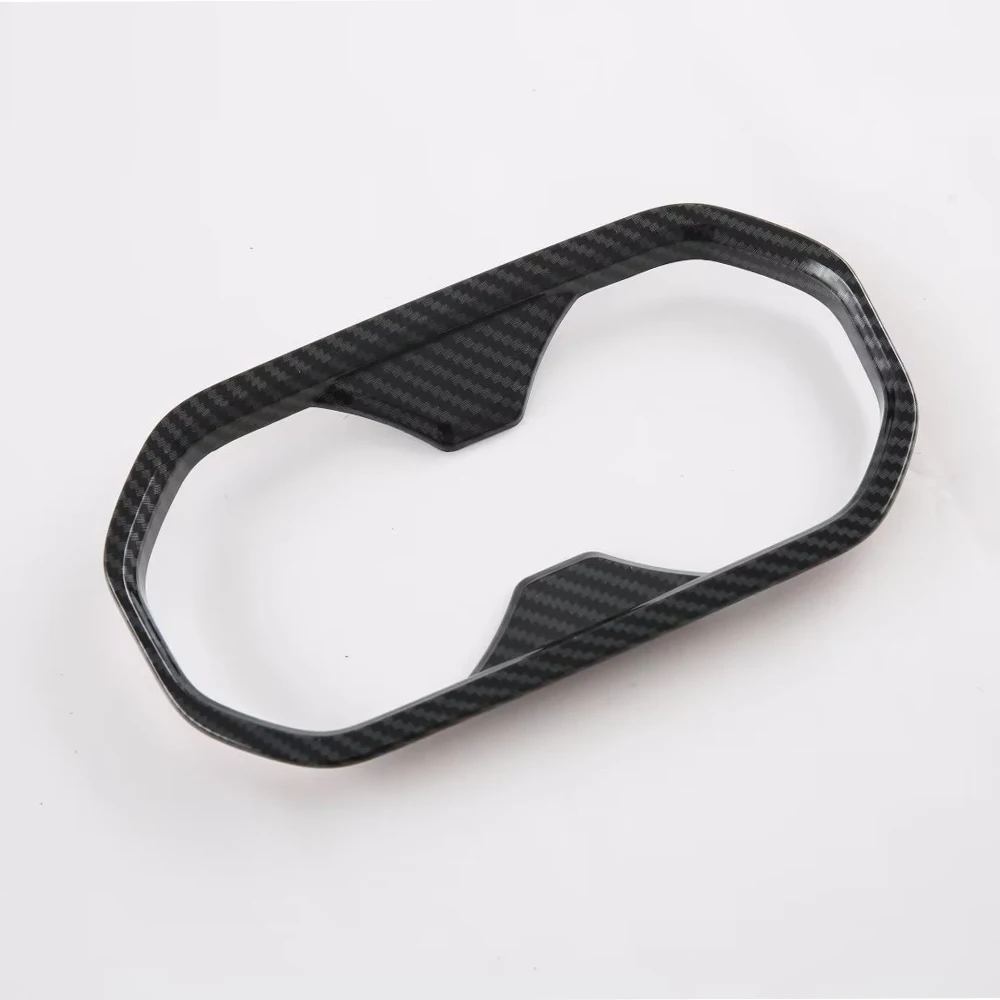 Car Water Cup Holder Panel Frame Protector Trim Internal Accessories For MG4 MG 4 Mulan EV 2022 2023 Carbon Stickers Auto Parts