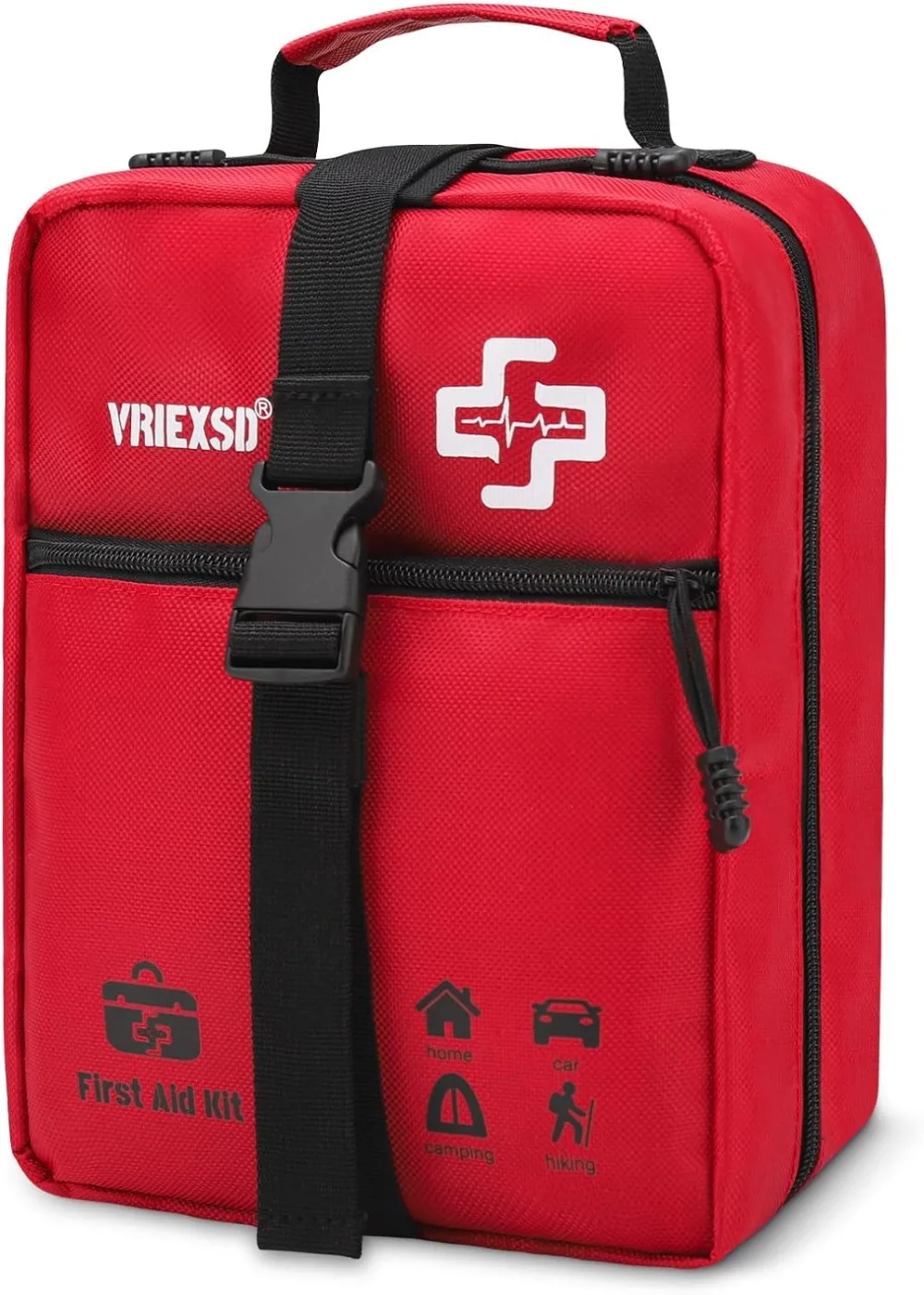 

400 Piece Large First Aid Kit Premium Emergency Kits for Home, Office, Car, Outdoor, Hiking, Travel, Camping, Survival Medical
