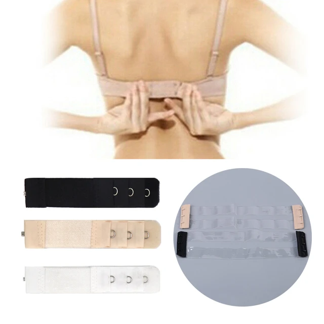 3/4Pcs 2/3/4/5 Hooks Bra Extender for Women's Elastic Bra Extension Strap  Hook Clip Expander Adjustable Belt Buckle Underwear - AliExpress