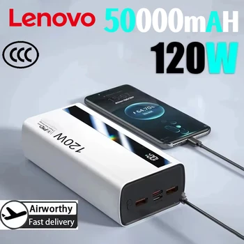 XIAOMI 50000mAh Power Bank 120W Ricarica rapida Caricabatteria portatile ad alta capacità Moblie Powerbank per iPhone Samsung Huawei