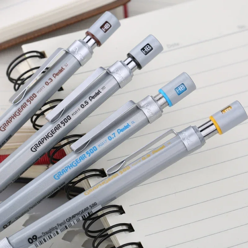 Pentel Drafting 0.7 Pro 기계식 지우개, Mm 자동 500, Graphgear 0.9 엔지니어링, 펜 0.3 펜슬 0.5, 1 개