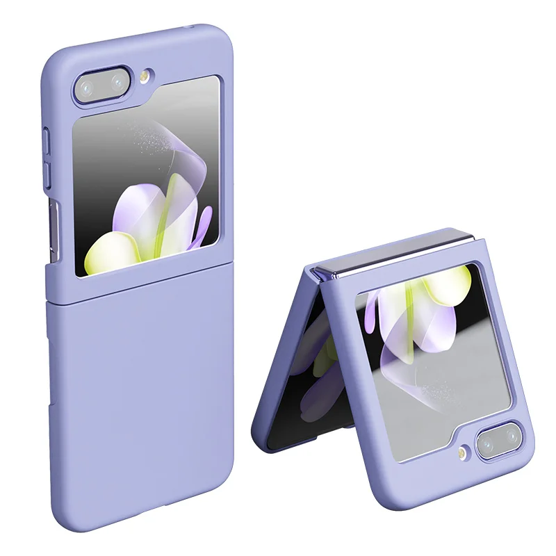 Elegant Shockproof Anti-Scratch Flip Phone Case with Skin Feel Finish