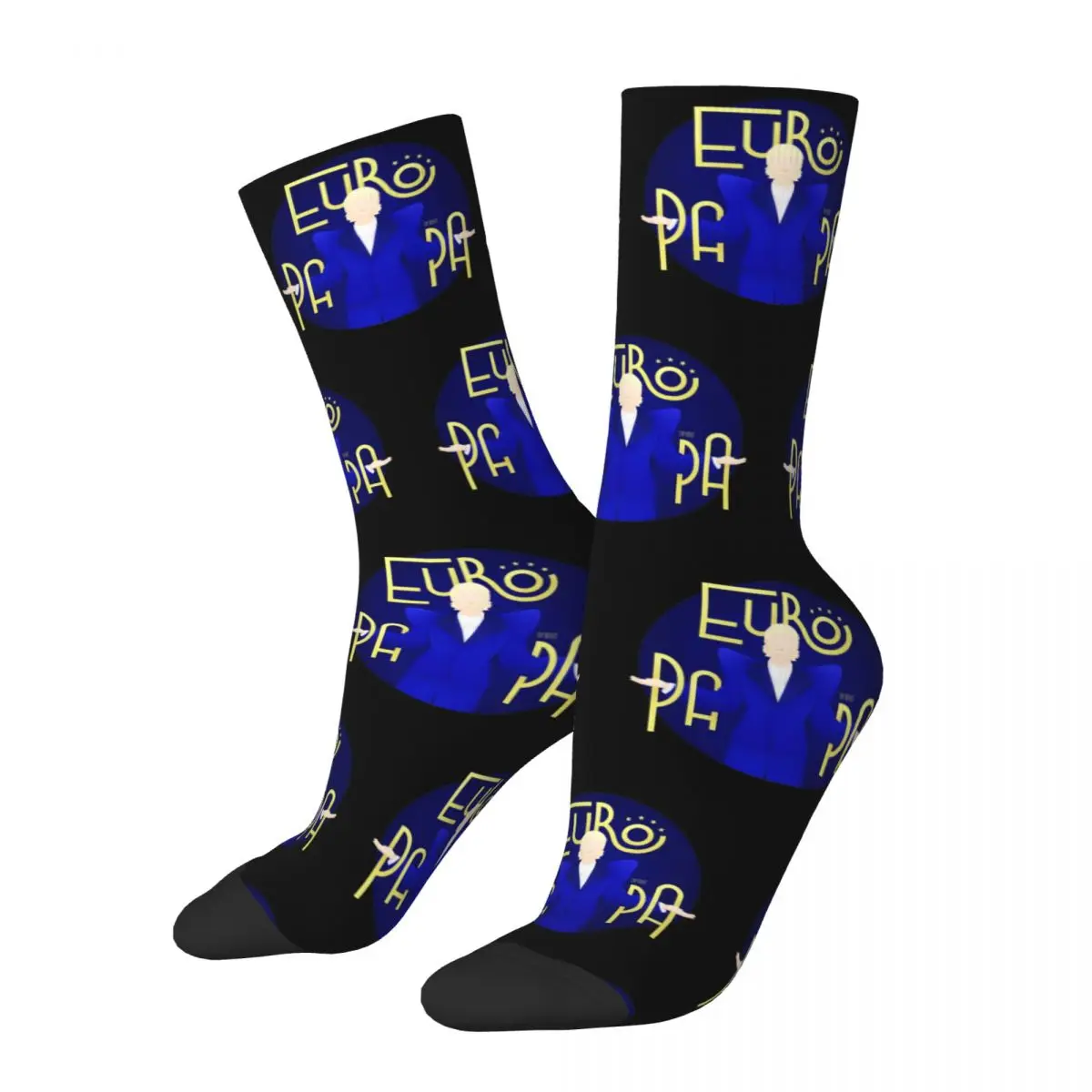 

Joost Klein Europapa Merch Socks Cozy 2024 Song Contest Netherlands Skateboard Long Stockings Cotton for Men's Little Small Gift