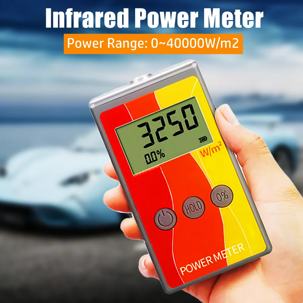 LS122 Similar Infrared Power Meter Glass Window Tint Meter Solar Film Transmission Meter Insulation Film UV IR Blocking Tester