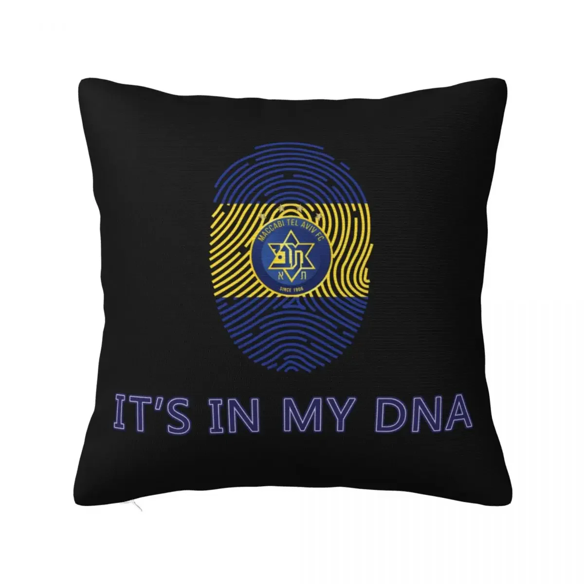 

Israel Maccabi Tel Aviv Fc Pillowcase Decorative Sofa Cushion Double-sided Printing Short Plush Pillowcase Home