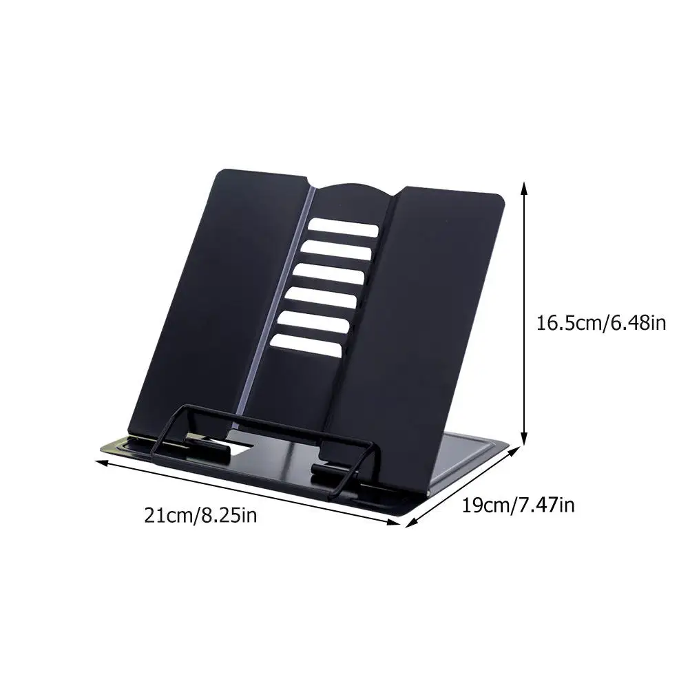 1Pcs 금속 독서대 다기능 A5 데스크탑 책장 음악 점수 홀더 홈 오피스 교실