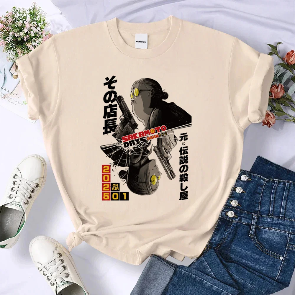 Sakamoto Days shirt teen Colorful graphic Trendy aesthetic kawaii Psychedelic shirt anime Trendy Psychedelic Digital Comfortable 2