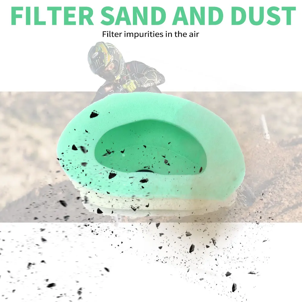 Motorcycle Air Filter Cleaner Intake Sponge For Kawasaki KX250F KX450F KX KXF 250 450 F 250F 450F 2006-2015