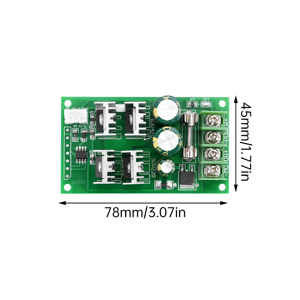 DC 6-30V 6A Motor Speed Controller Motor Governor PWM Forward/Reverse Switch Board speed control switch CCM6N