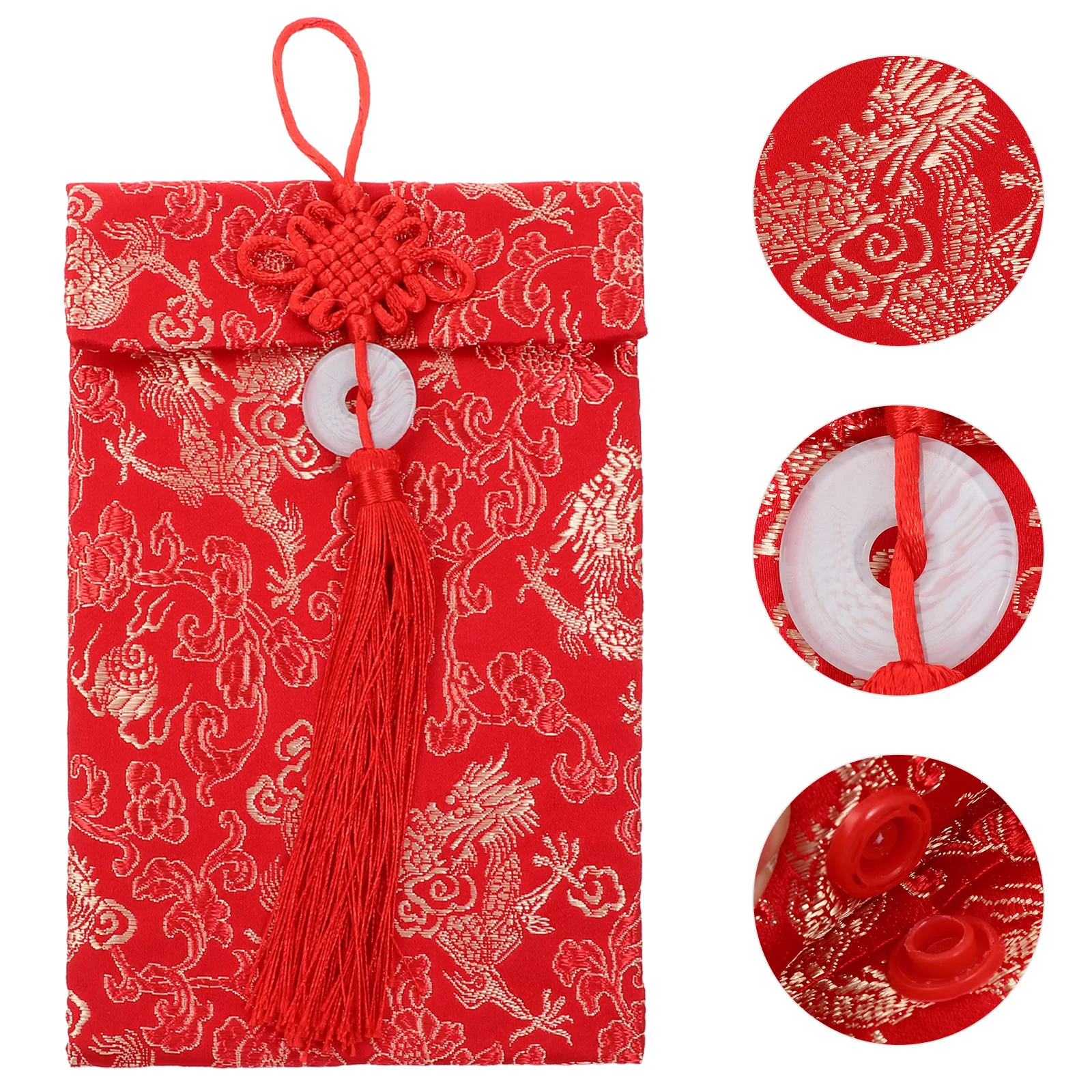 

Подарочный пакет, красный конверт, подарки для чулок, китайский новогодний парчовый пакет