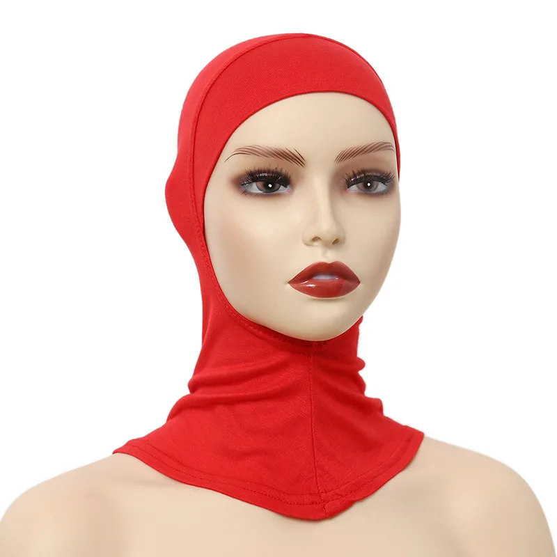 Turban Caps for Women Muslim Underscarf Modal Hijab Inner Caps Stretchy Full Cover Shawl Cap Full Neck Coverage - Image 4