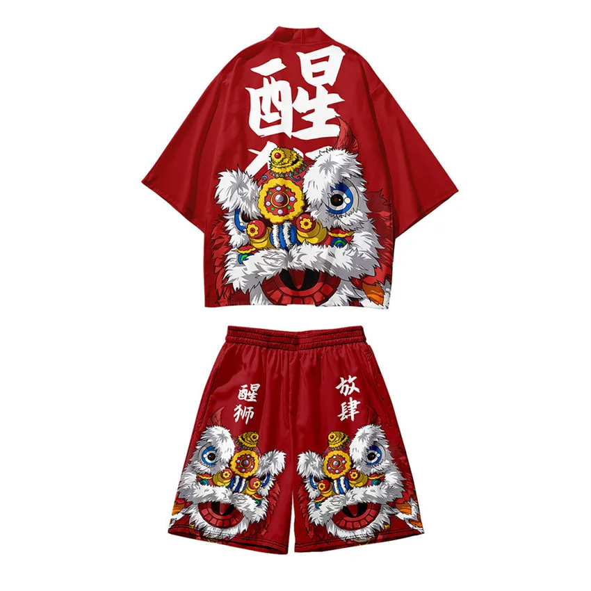 Ukiyo-e Kanagawa Sea Wave Carp 3D Print Japanese Kimono Haori Yukata Cosplay Women/Men Summer Short Sleeve Streetwear Shirt japanese kimono japanese kimono shirt