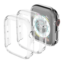 Ultra Thin Transparent Protective Case for Apple Watch - Soft, Durable Cover (1/2/3 Pack Options) (For Series 1 38mm)