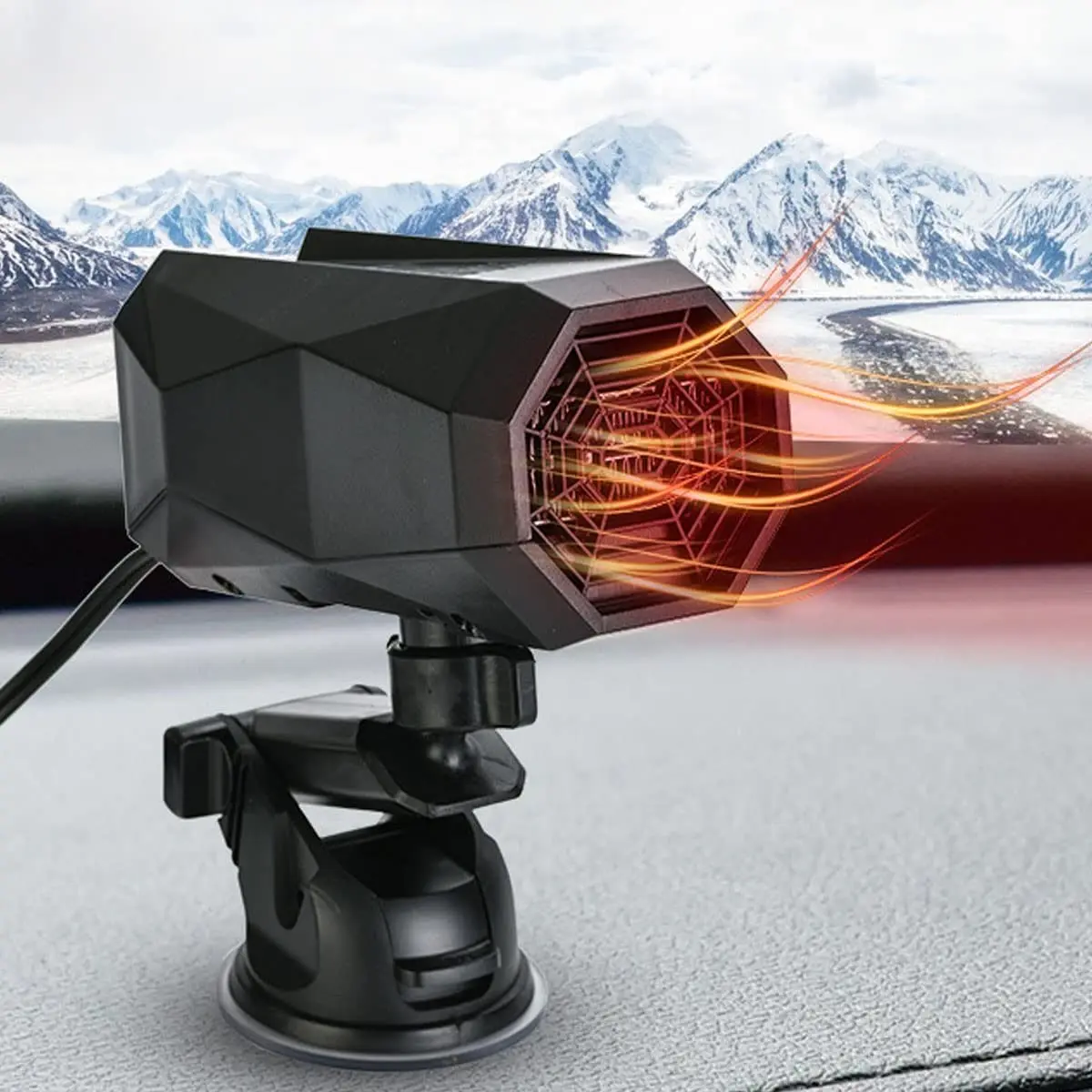 Air Conditioning Filters 12V Portable Car Heater Windshield 2 In1 Fast