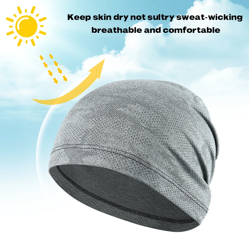 Summer Fashion Sports Beanies Running Cycling Baseball Mesh Hat Cooling Quick-drying Cap Tennis Hiking Ski Soft Caps Men Women 5