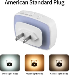 Versatile Motion - Activated LED Wall Lamp with Adjustable Lighting (US plug)