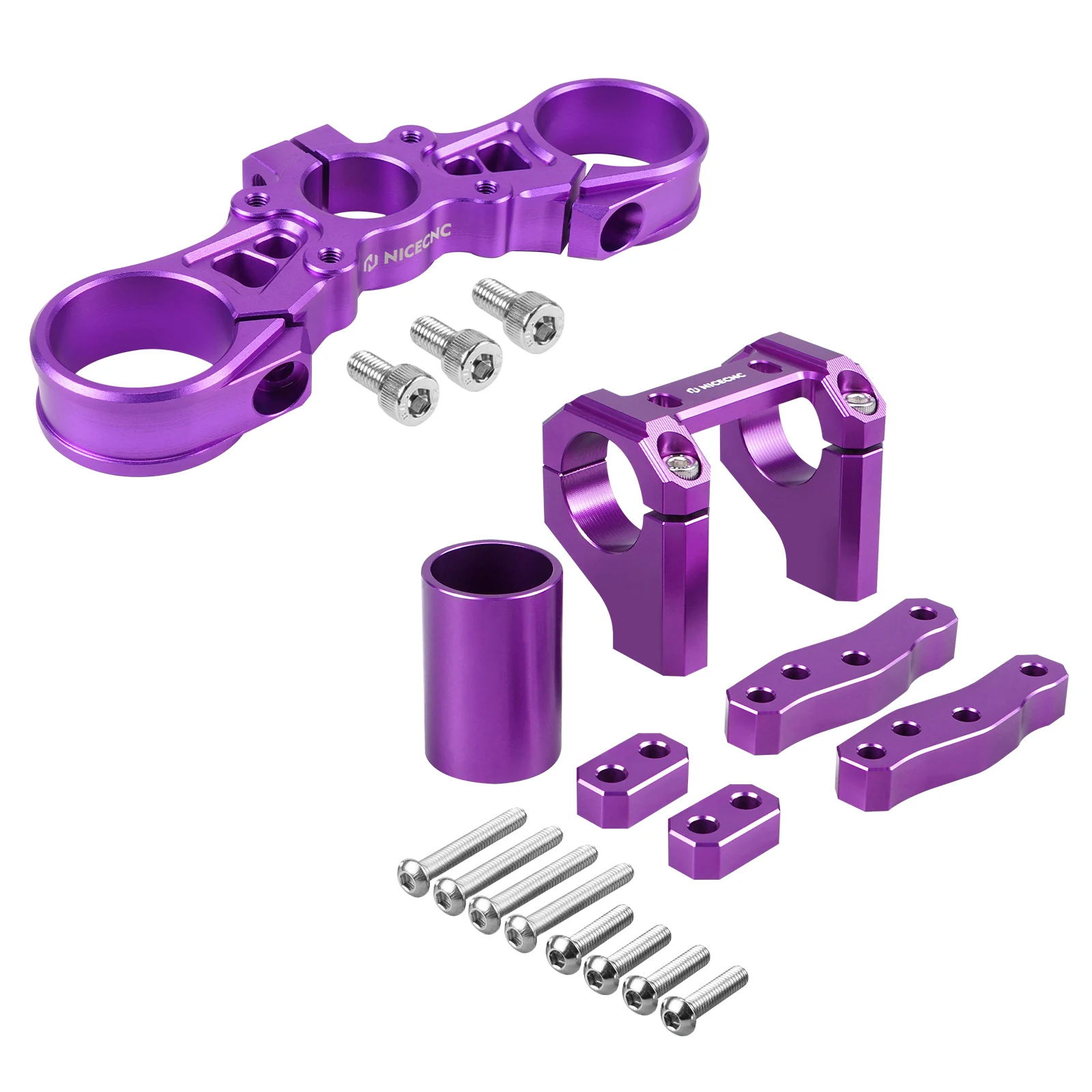 NICECNC Für Sur-Ron Surron Light Bee X S Motocross Obere Triple Clamp Top Link & Front Lenker Bar Riser Halterung – Detail 14