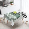 Morandi Ins Style Tablecloth Abstract Art Design 2025 New Geometric Pattern Decorative Tablecloth for Coffee Shop 2
