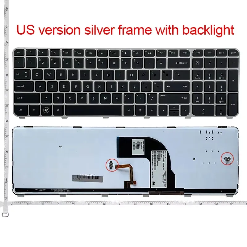 Bàn phím laptop HP Pavilion DV7 DV7t DV7-2000, DV7-3000 - DV7 DV7-2000 - ĐEN