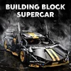 1:14 Sports Car Building Block Model Famous Sport Advanced Replica Race Cars Models DIY Power Building Blocks Collectible Gifts 3