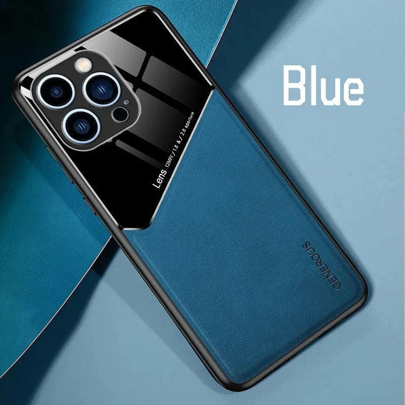 Luxury Business Leather Case with PU Magnetic Closure