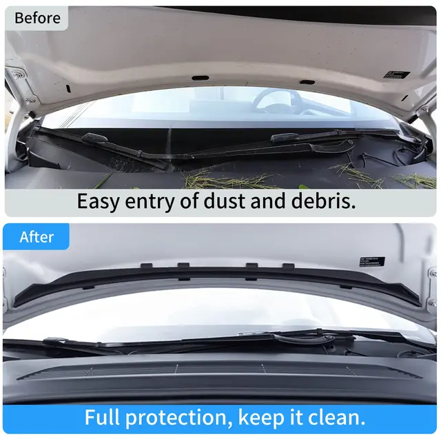 Front Hood Dust Proof Seal Strip For Tesla Model Y 3 Car Accessories Protector Guard Water Strip 2024 2