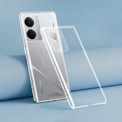 Funda de teléfono de lujo TPU cristalina clara - Suave y transparente, carátula trasera original